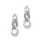 Cleo Pave Silver Post Drop - JA0066 - She Chester