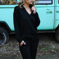 Cloud Wide Leg Pant Black - She Chester