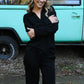 Cloud Wide Leg Pant Black - She Chester