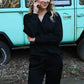 Cloud Wide Leg Pant Black - She Chester