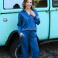 Cloud Wide Leg Pant Blue - She Chester
