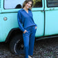 Cloud Wide Leg Pant Blue - She Chester