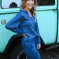 Cloud Wide Leg Pant Blue - She Chester