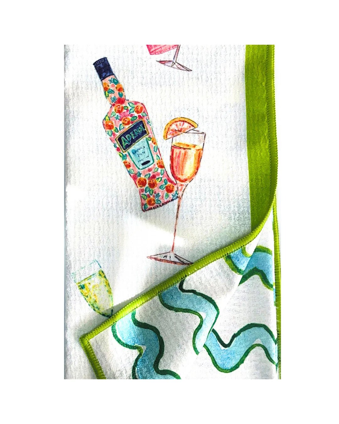 Cocktails Tea Towel - She Chester