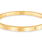 Coda North Star Gold Bangle Bracelet - She Chester
