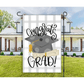 Congrats Grad Garden Flag - She Chester