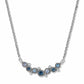 Constella Blue Bar Necklace JM7669 - She Chester