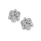 Constella Cluster Crystal Post Earrings JA0083 - She Chester