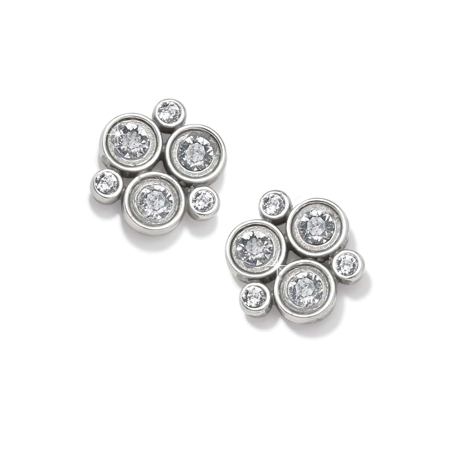 Constella Cluster Crystal Post Earrings JA0083 - She Chester