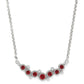 Constella Red Bar Necklace JM7682 - She Chester