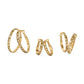 Contempo Gold Hoop - JA9906 - She Chester