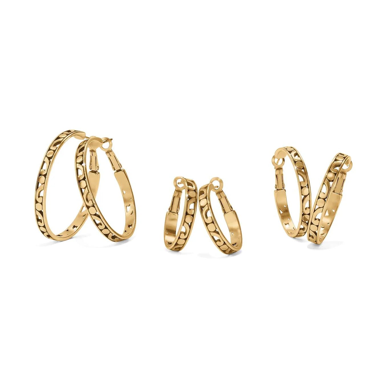 Contempo Gold Hoop - JA9906 - She Chester