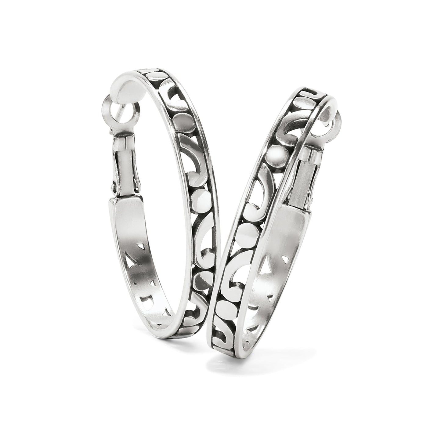 Contempo Medium Hoop Earrings JE9720 - She Chester
