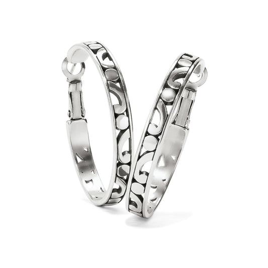 Contempo Medium Hoop Earrings JE9720 - She Chester