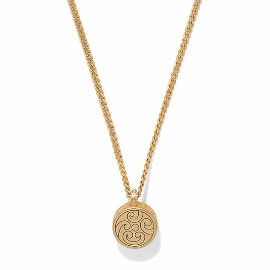 Contempo Nuevo Petite Gold Necklace JM0081 - She Chester