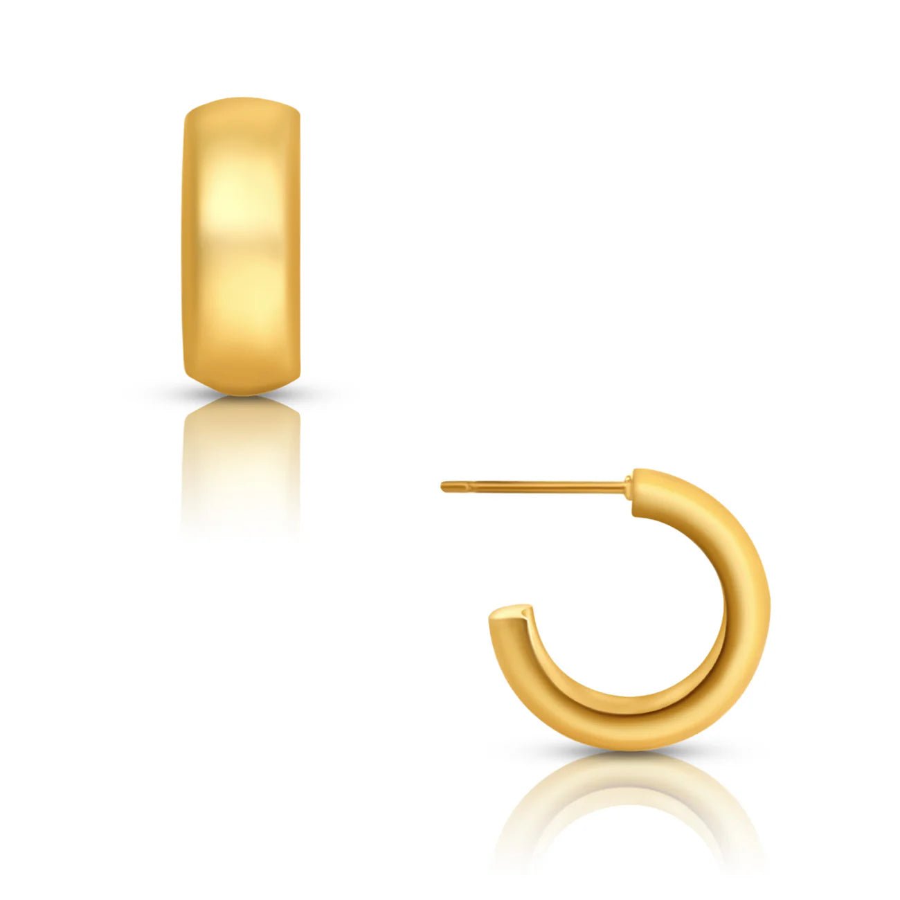 Cosa Mini Hoop Earring - Gold 342 - She Chester