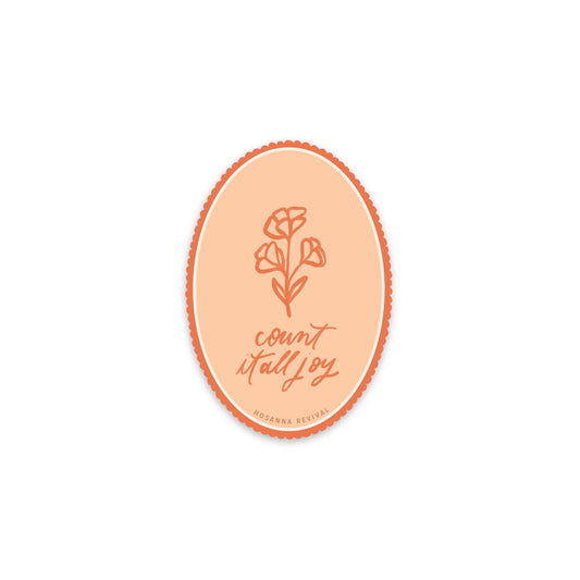 Count It All Joy Sticker - She Chester