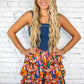 Country Abstract Mini Dress - She Chester