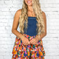 Country Abstract Mini Dress - She Chester