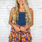 Country Abstract Mini Dress - She Chester