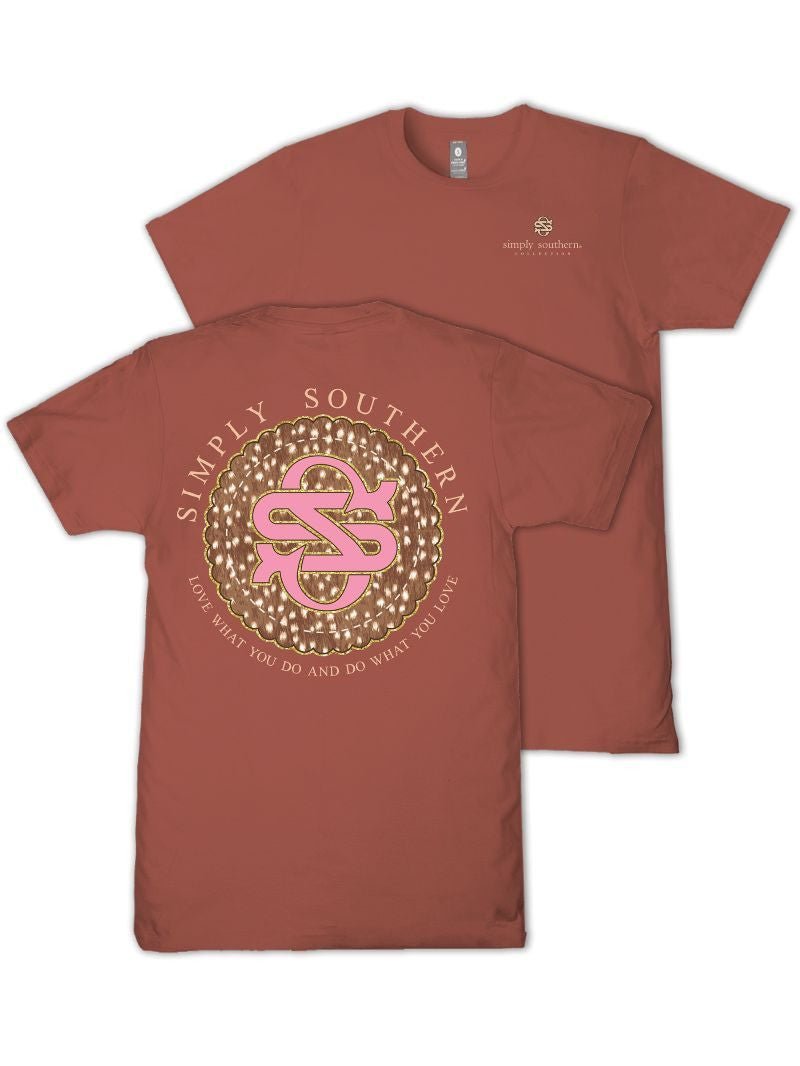 Cow Print Logo Tee - She Chester