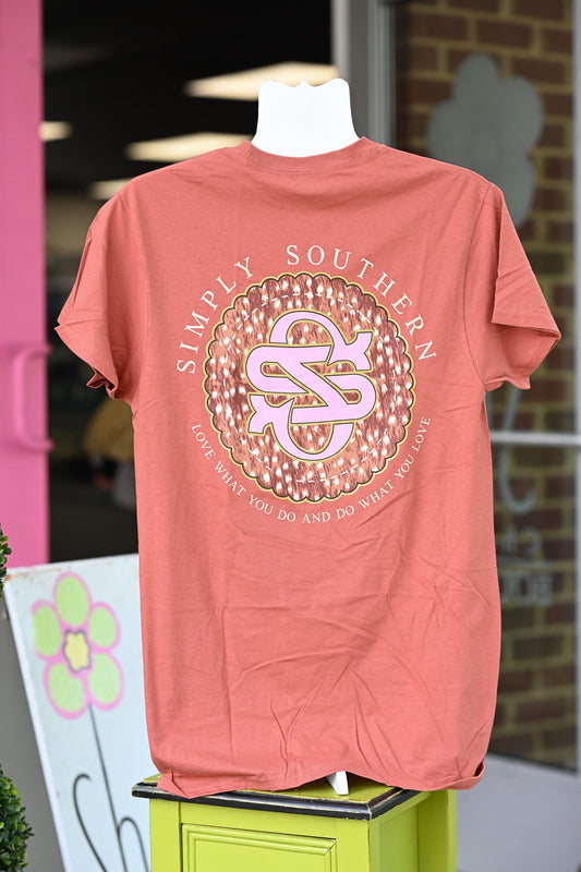 Cow Print Logo Tee - She Chester
