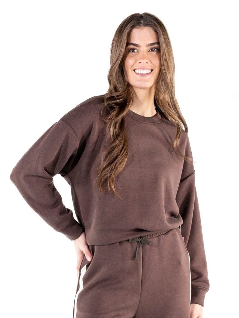 Cozy Coffee Crop SS Pullover - She Chester