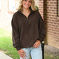 Cozy Coffee Scallop SS Zip - She Chester