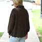 Cozy Coffee Scallop SS Zip - She Chester