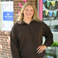 Cozy Coffee Scallop SS Zip - She Chester