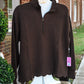Cozy Coffee Scallop SS Zip - She Chester