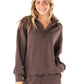 Cozy Coffee Scallop SS Zip - She Chester