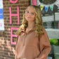 Cozy Mocha Pull SS Zip - She Chester