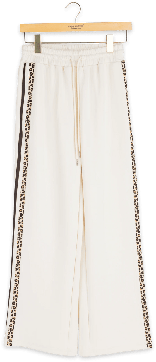 Cream Cheetah Pant - She Chester