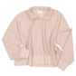 Cream Cropped Quarter Zip Pullover - She Chester