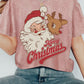 Santa and Rudolph T-Shirt