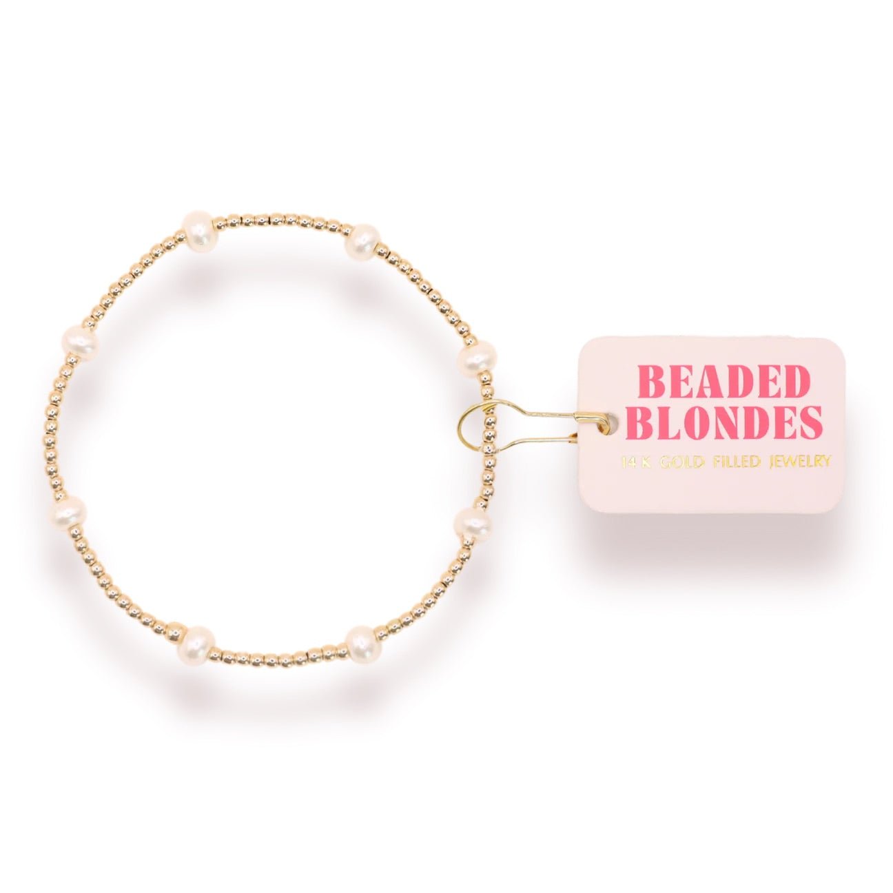 Dainty Kate Pearl Bracelet Standard Size - She Chester