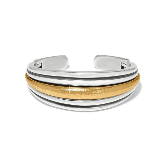 Daisy Dee Ferrara Deco Hinged Two Tone Bracelet JF0314 - She Chester