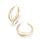 Dana Mixed Metal Hoop - She Chester