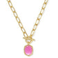 Daphne Link Chain Necklace Gold Azalea Illusion - She Chester