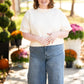 Dare to Be Off White Top - She Chester