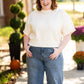 Dare to Be Off White Top - She Chester