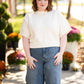 Dare to Be Off White Top - She Chester