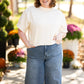 Dare to Be Off White Top - She Chester