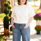 Dare to Be Off White Top - She Chester