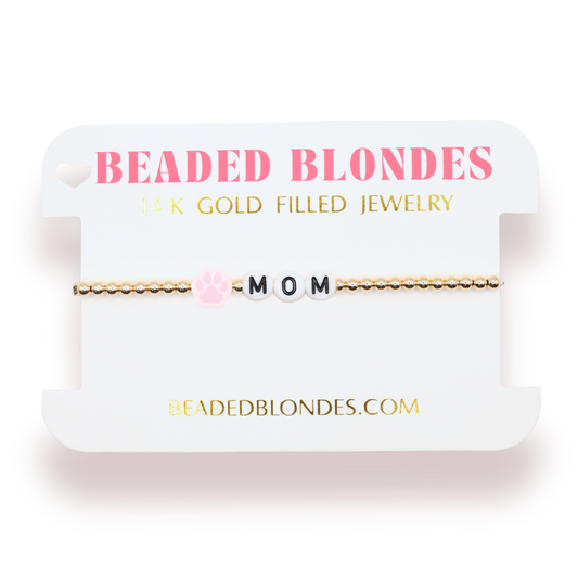 Fur Mom Bracelet: Standard 6.75 / Gold
