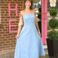 Declan Denim Midi Dress - She Chester