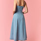 Declan Denim Midi Dress - She Chester
