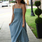 Declan Denim Midi Dress - She Chester