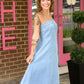 Declan Denim Midi Dress - She Chester